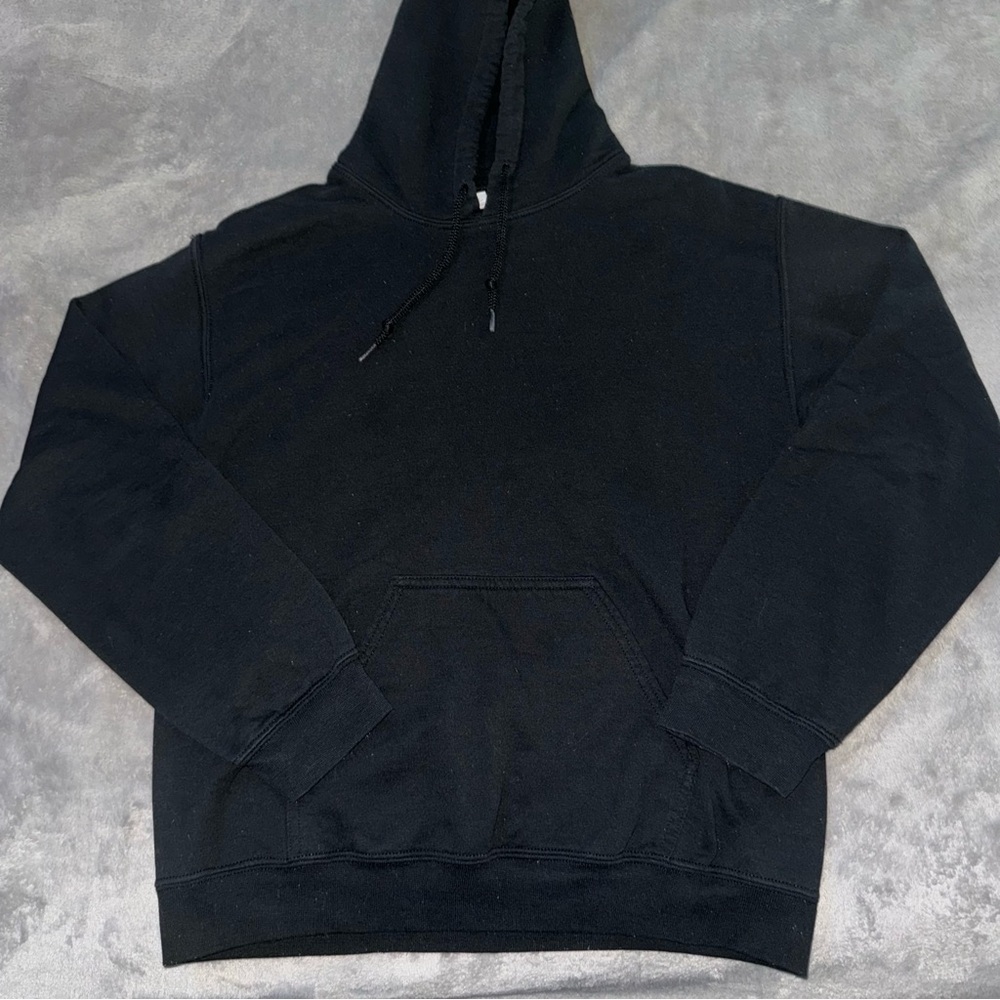 Gildan Black Unisex Hoodie